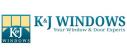 K&J Windows logo
